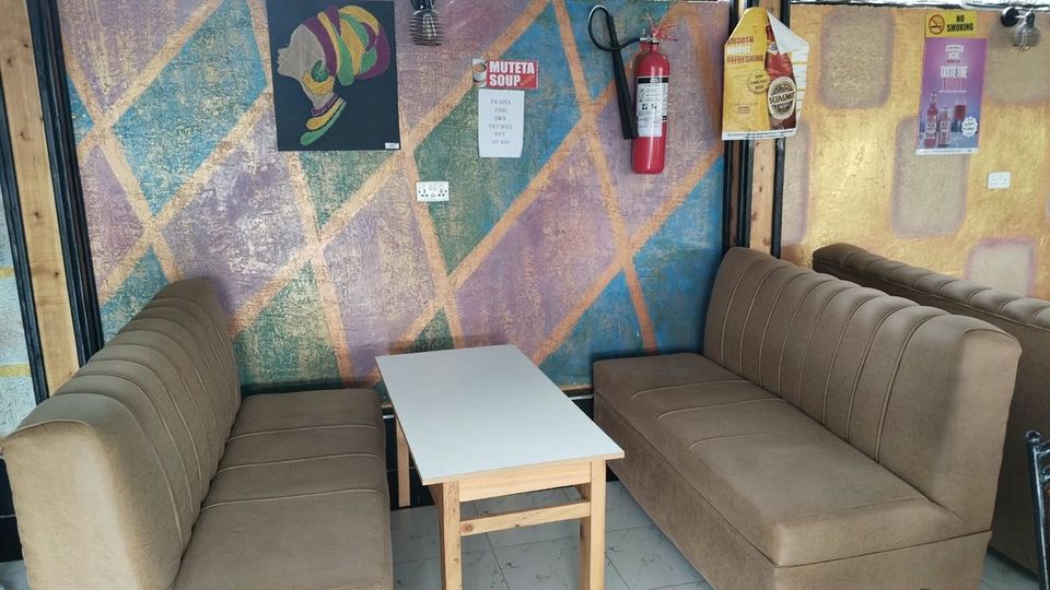 Lounge seating at Arif Lounge